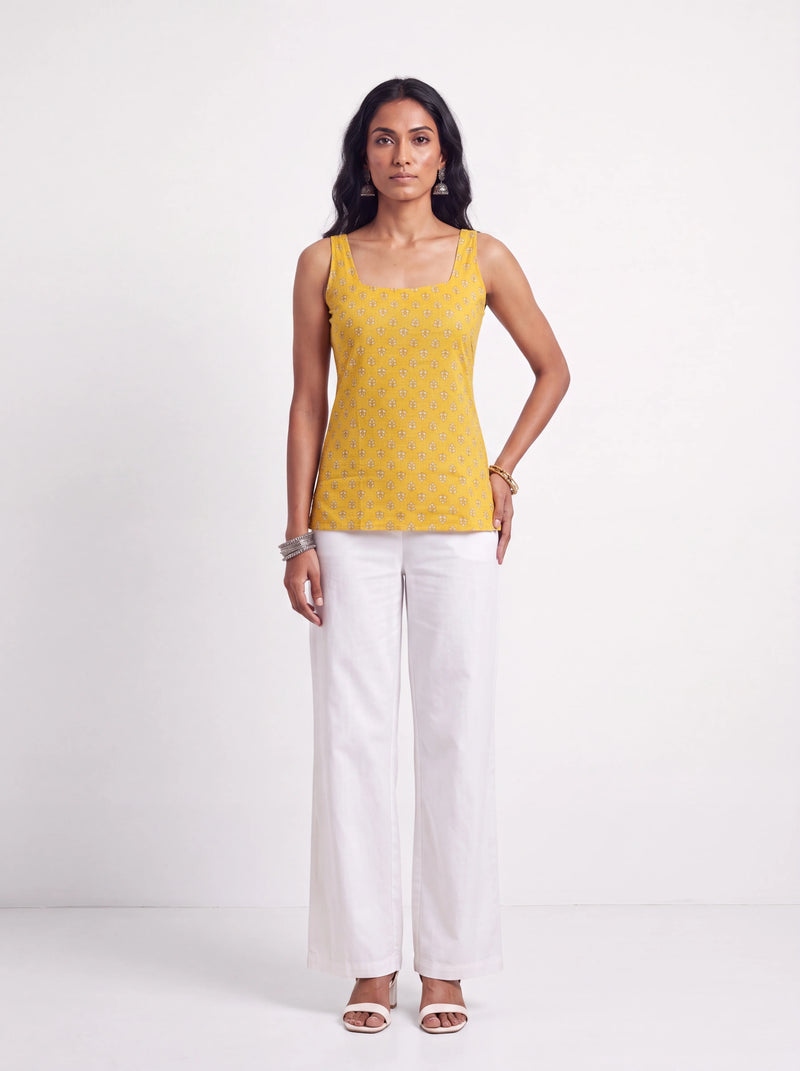 Raya Deep Back Short Kurti