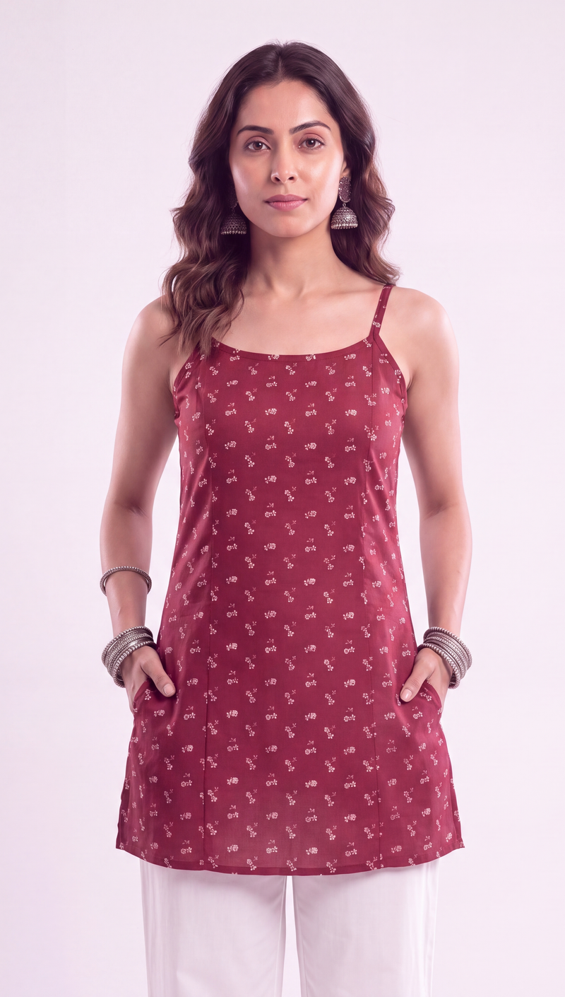Meher T-shirt Corset Kurti