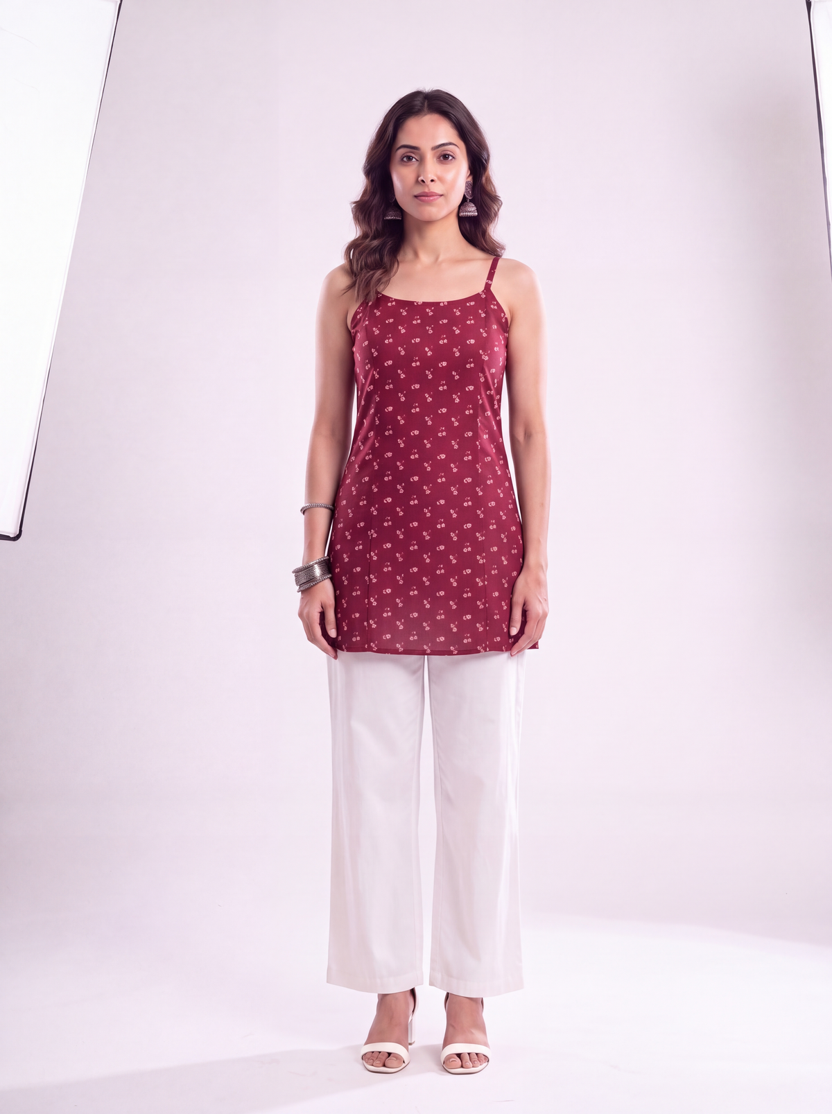 Meher T-shirt Corset Kurti
