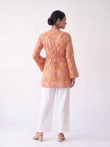 Nyrah Full Sleeve Corset Kurti
