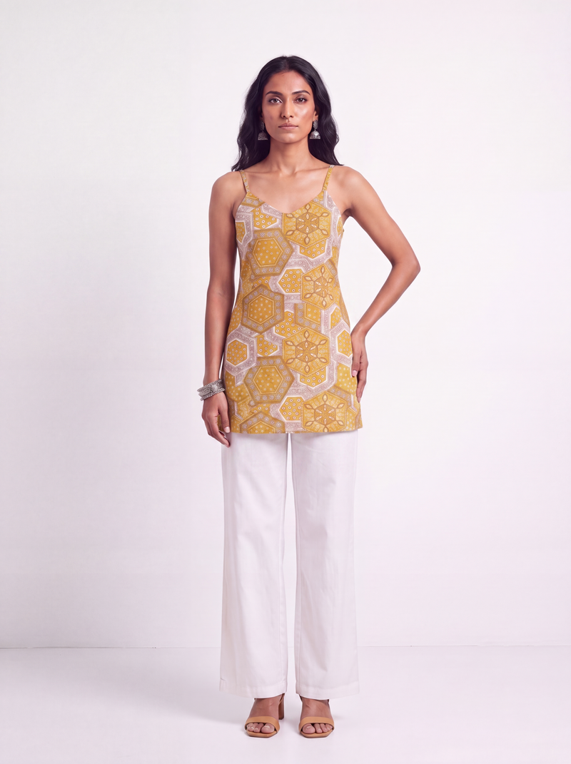 Noor Lace-Back Top