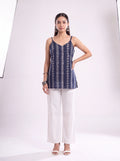 Neel V-Neck Lace-Back Top